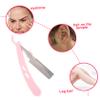 PACKOVE 101pcs Eyebrow Trimmer and Hair Removal Tools Set Safe Makeup Shaver for Beginners Portable Grooming Kit for Eyebrow Shaping and Facial Hair Removal view 3