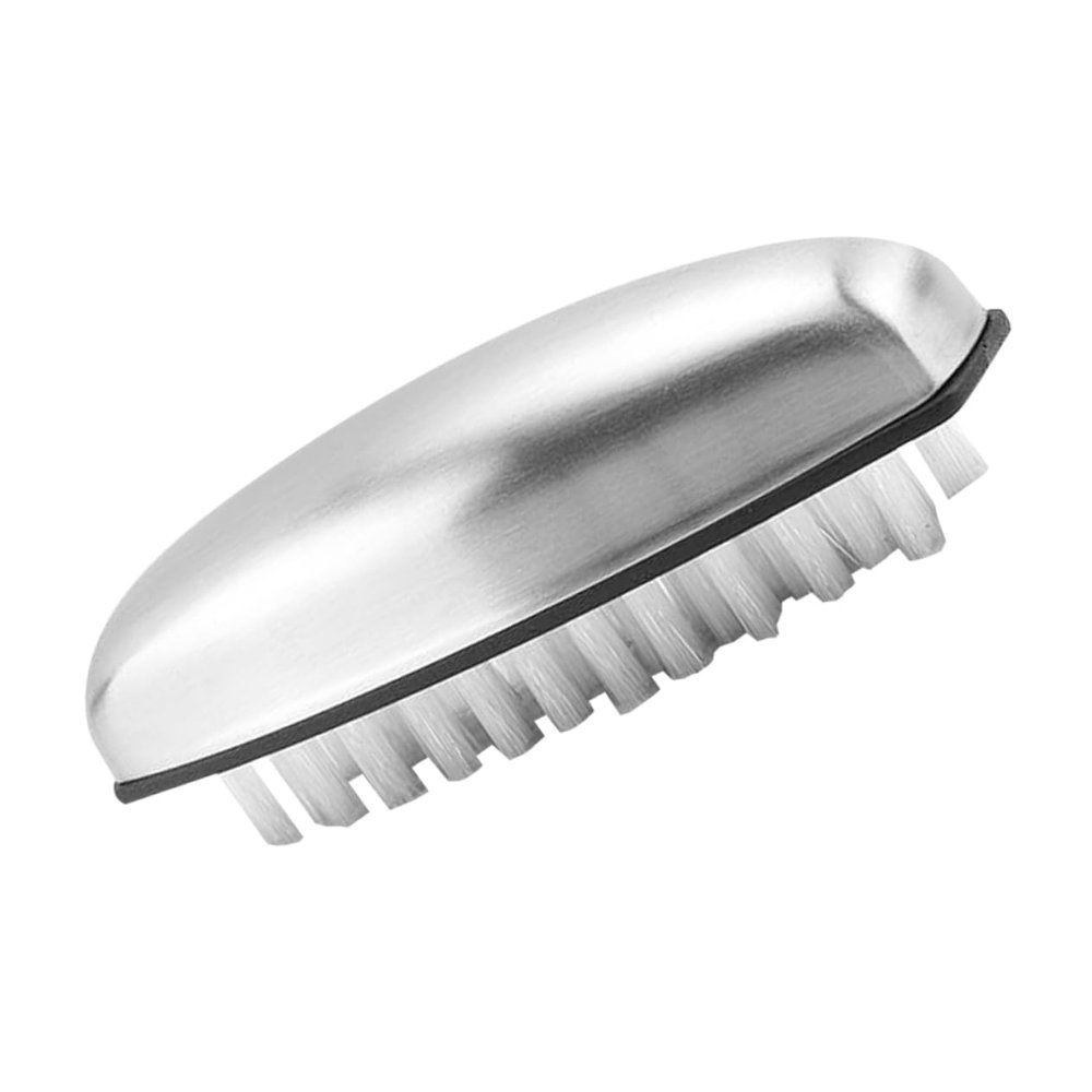 Beaupretty Multipurpose Stainless Steel Odor Remover Brush for Cooking Durable Fingernail and Gap Cleaner with Nylon Bristles for Eliminating Garlic and Onion Smells from Hands