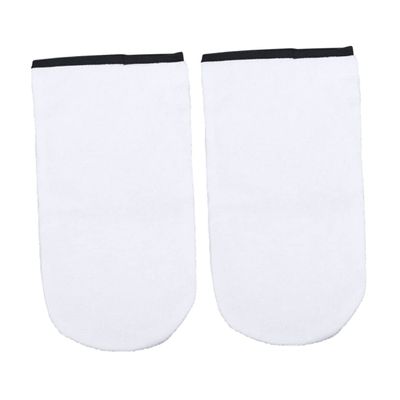 Beaupretty Insulated Cotton Moisturizing Gloves for Wax Deep Hydrating Paraffin Wax Hand Covers White for Home and Professional Use
