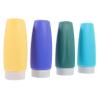 Ipetboom 4-piece Silicone Travel Bottles Set 90ml Shampoo Toiletries Refillable Leakproof for Business Travel view 1