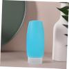 Ipetboom 4-piece Silicone Travel Bottles Set 90ml Shampoo Toiletries Refillable Leakproof for Business Travel view 3