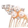 AUTSUPPL 4pcs Crystal Wedding Hair Combs for Brides Elegant Side Hair Accessories for Bridal Hairstyles and Special Occasions view 3