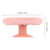 COMPUKAS Soft Silicone Facial Cleansing Brush Dual-use Exfoliator for Deep Pore Cleaning and Gentle Massaging Travel-Friendly Design in Gradient Colors view 2