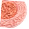 COMPUKAS Soft Silicone Facial Cleansing Brush Dual-use Exfoliator for Deep Pore Cleaning and Gentle Massaging Travel-Friendly Design in Gradient Colors view 3