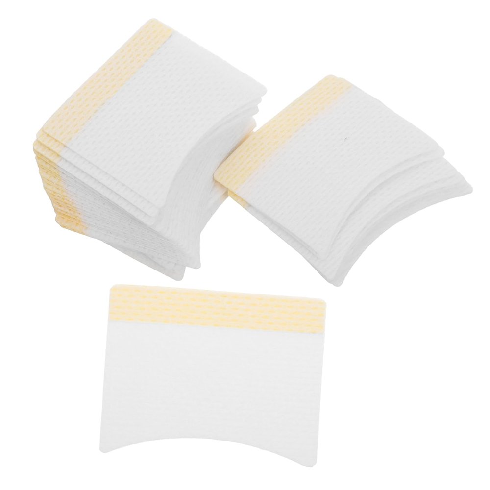 DECORNIJIA 40pcs Eyelash Extension Pads Lint Makeup Remover Pads Reusable Cotton Rounds for Women