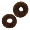 Beaupretty 2pcs Hair Buns Accessories Scrunchies for Thick Hair Curly Accessories Girls Wig Donut Bun Maker Chignon Shaper view 1
