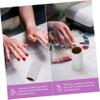 TOGEVAL 3 Rolls Nail Oil Suction Paper Portable Manicure Tool for Cleaning Gel Polish Essential Accessory for Nail Art Supplies view 2