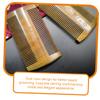 AUTSUPPL Beard Comb for Men Dual-sided Grooming Tool for Styling Beards and Distributes Natural Oils Comfortable Grip view 3