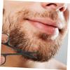 VICASKY 2sets Stainless Steel Beard Grooming Kit with Trimming Scissors and Comb Men Beard Care for Home and Barbershop Use view 2