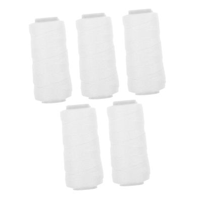 PENIKOKO 5rolls Cotton Thread Hair Removal Tool of Thread for Threading Facial Epilator Soft Comfortable to Use