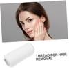 PENIKOKO 5rolls Cotton Thread Hair Removal Tool of Thread for Threading Facial Epilator Soft Comfortable to Use view 3
