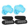 PACKOVE 2pairs Moisturizing Foot Care Socks for Women and Spandex Blend Breathable Socks for All Seasons Black for Flats Heels view 1