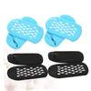 PACKOVE 2pairs Moisturizing Foot Care Socks for Women and Spandex Blend Breathable Socks for All Seasons Black for Flats Heels view 3