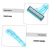 Beaupretty 20pcs Disposable Shaving Razors for Men Women Bulk Pack Body Hair for Hotels Guesthouses Smooth Clean Shave Convenient Travel Essential view 3