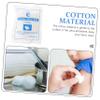 OFFIGAM 12bags Cotton Rounds Bulk of Sterilized Cotton Balls Soft and Absorbent for Cleaning Makeup First Aid Salon Use view 2