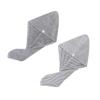 VICASKY 2pcs Hair Drying Cap Absorbent Satin Caps Bonnet for Hair Soft Towel Home Care Dry Hat view 1