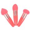ASAKKURA 3Pcs Makeup Sponge Pens Set Heart-Shaped Portable Beauty Tools Includes Slanted Tip and Round Tip Applicators for Cosmetic Application view 1