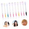 VICASKY 10pcs Eyelash Brush Tube Random Pattern Lightweight Applicator for Mascara Eyebrow Spiral for Lashes Design for Easy Use view 4