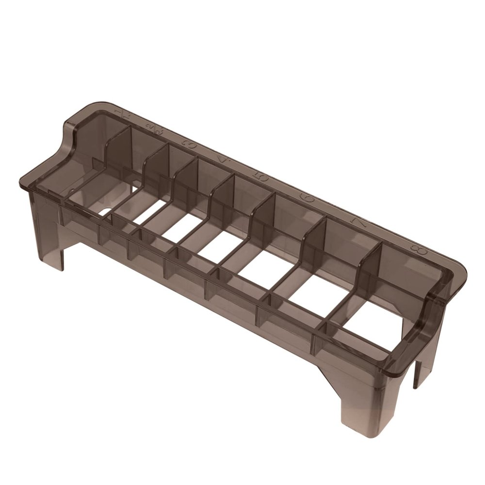TOGEVAL 1pc Hair Clipper Comb Organizer Comb Holder Plastic Storage Box Brush Organizer for Vanity