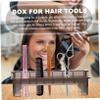 TOGEVAL 1pc Hair Clipper Comb Organizer Comb Holder Plastic Storage Box Brush Organizer for Vanity view 4