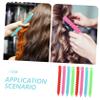 AUTSUPPL 60pcs Spiral Perm Rods Kit for Long Hair Heatless Curling Rollers in Random Colors Cold Wave Rods for Women for Spiral Curls and Braiding view 3