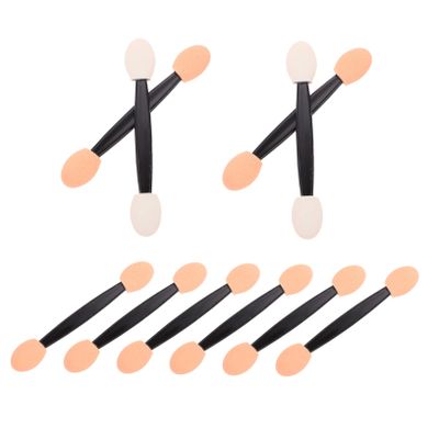 VICASKY 100pcs Dual-sided Eyeshadow Brush Latex Sponge Makeup Applicator Makeup Brushes Eyeshadow Sticks
