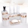 DUYHBAWRS Resin Toilet Mouth Cup Kit Bathroom Electric Toothbrush Set Bathroom Set view 2