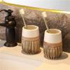DUYHBAWRS Toothbrush Cup Mouthwash Cup Household Wash Set Toothbrush Cup Tooth Cup Toothware Cup Cup view 3
