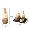 DUYHBAWRS Toothbrush Cup Mouthwash Cup Household Wash Set Toothbrush Cup Tooth Cup Toothware Cup Cup view 4