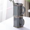 DUYHBAWRS Set Tray Bathroom Toothbrush Cup Toothbrush Cup Ceramic Wash Household Couple Toothbrush Mouthwash Cup view 4