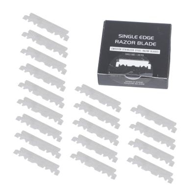 Happyyami 300pcs Single Face for Smooth Shaving Barbershop Cutter for Home and Salon Use Lightweight and Convenient Shaving
