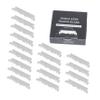 Happyyami 300pcs Single Face for Smooth Shaving Barbershop Cutter for Home and Salon Use Lightweight and Convenient Shaving view 1