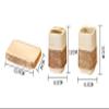 DUYHBAWRS Toiletry Set Vanity Tray Set Bathroom Toiletry Set Ceramic Toiletry Set view 4