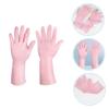 PACKOVE 1pair Moisturizing Gloves for Dry Cracked Hands Sebs Material Softening Hand Care Supplies for and view 4