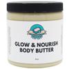 Glow & Nourish Body Butter with Shea Butter, Cocoa Butter, Essential Oils, 8 oz, Frankincense Essential, Myrrh Essential, Geranium Essential, Clary Sage Essential, Ylang Ylang view 1