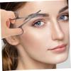 AUTSUPPL 2pcs Eyebrow Scissors Men Stainless Steel Hair Trimming Scissors Nose Hair Scissor for Beard Mustache view 4