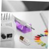 DECORNIJIA 10pcs Nail Drill Bit Cleaning Brush for Drill Bit Brushes Cuticle Clean view 4