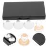 AUTSUPPL 1set Eyeshadow Palette Case Empty Compact Makeup Storage with Mirror Pans Double-sided Adhesives for Blush Lipstick and Eyebrow Powder view 4