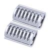 Hand Shaver Replacement Head 2Pcs Metal Universal Razor for Men view 1