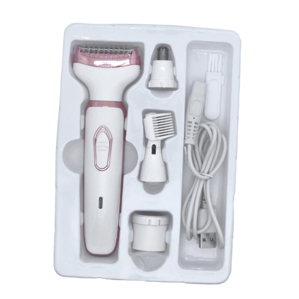 VICASKY Ladies Shaver Kit Nose Hair Trimmer Eyebrow Trimmer USB Charge Lightweight for Travel