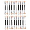 CALLARON 30pcs Aluminum Brushed Eye Shadow Brush Eyeshadow Makeup Sticks for Women view 1
