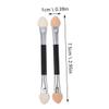 CALLARON 30pcs Aluminum Brushed Eye Shadow Brush Eyeshadow Makeup Sticks for Women view 2