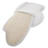 CALLARON 2pcs Natural Loofah Gloves Bath Gloves Scrubber for Women Men Boys and Girls Easy to Use Clean view 1