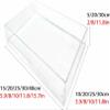 5MM/0.2IN Thickness Display Box, Acrylic Shallow Water Tank Transparent Water Tank, Underwater Shooting Props Food and Cosmetics Shooting Tray view 2