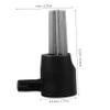 AUTSUPPL Wig Stand Support Mannequin Wig Holder Sturdy Plastic Frame for Hair Drying Display and Styling view 2