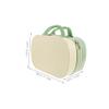 BATHVEVE Chic Colorblocking Travel Makeup Bag Hardshell Organizer Case Brush Pouch Portable Toiletry Suitcase view 2