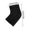 CALLARON 4pairs Elastic Comfortable Heel Moisturizing Socks Gel Open Toe Socks for Foot Ankle Pain Relief view 2