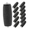 ASAKKURA 12pcs Pedicure Tool Refill Rollers Foot File Replacement Heads Electronic Files Roller Heads for Foot view 1
