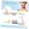 Happyyami USB Rechargeable Hair Trimmer for Women Painless Hair Removal Razor Head Lightweight Design Ergonomic Grip for Easy Use view 3