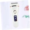 Happyyami USB Rechargeable Hair Trimmer for Women Painless Hair Removal Razor Head Lightweight Design Ergonomic Grip for Easy Use view 4